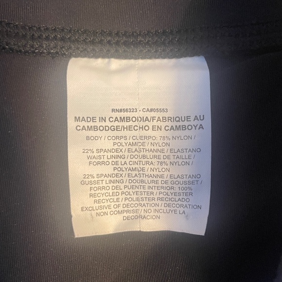 Brand New Women's NIKE Power Epic Lux Metallic Striped Dri-fit Stretch Leggings - Picture 12 of 16